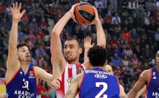 "Olympiacos" neturėjo vargo su Serbijos čempionais